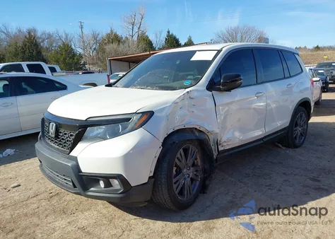 2019 Honda Passport Ex-L из США, поврежденный, VIN 5FNYF7H59KB003610